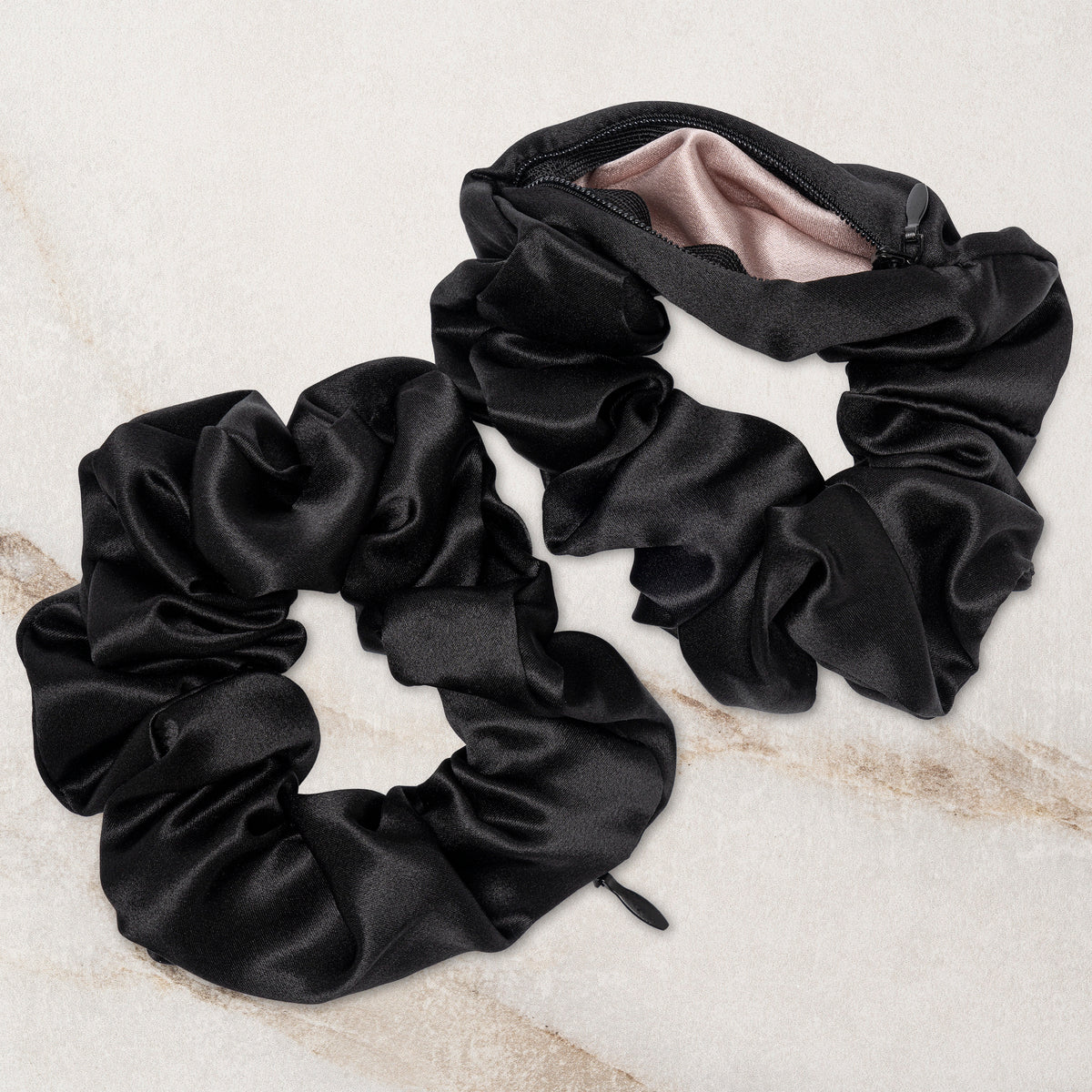 Secret Silk Scrunchies (Pair)
