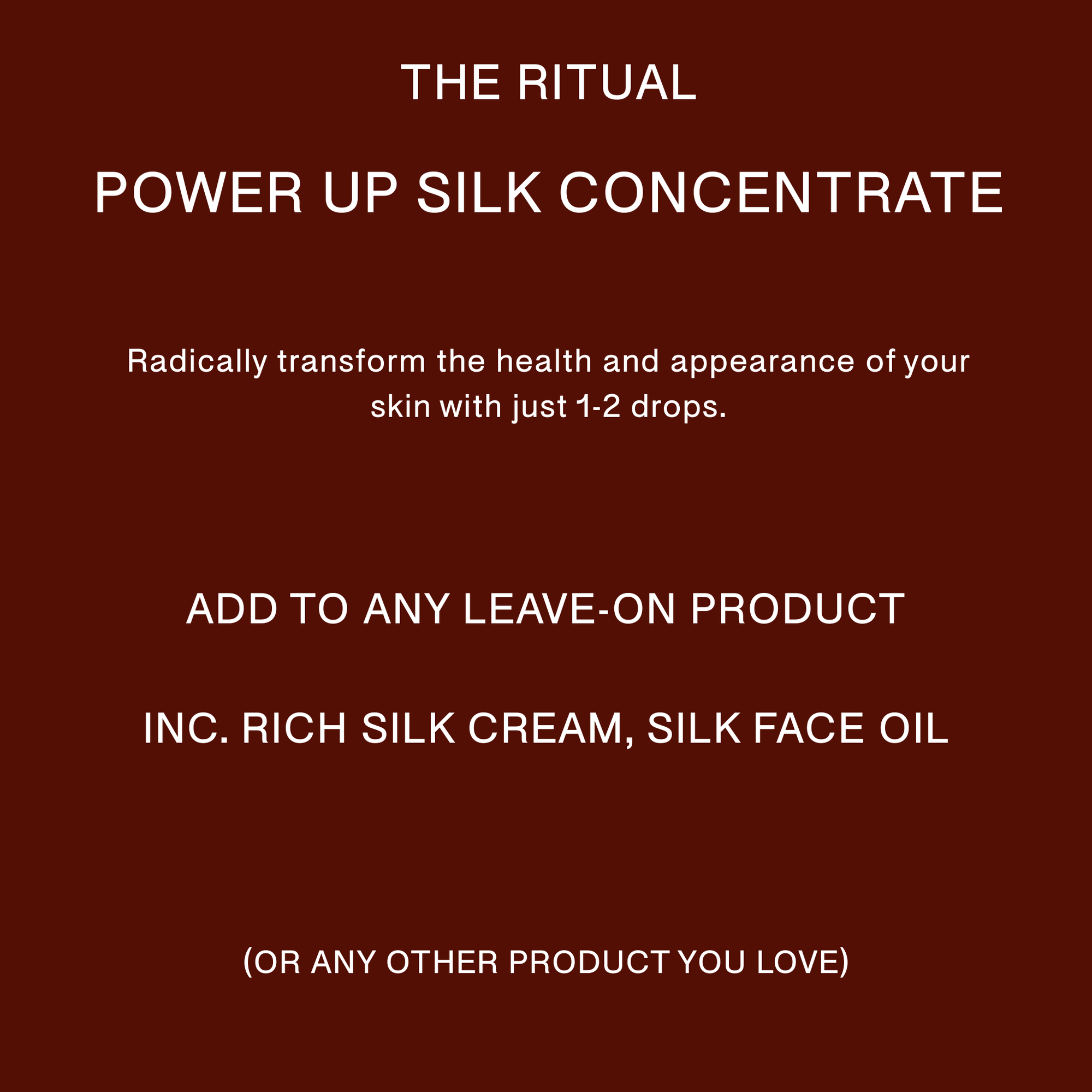 Power Up Silk Concentrate