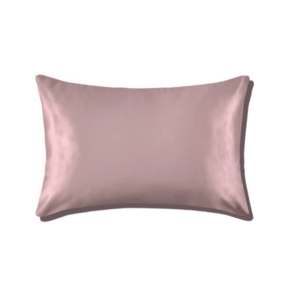 Damask Rose Silk Pillowcase
