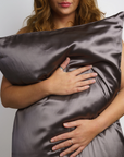 Anti-Acne Silk Pillowcase - Charcoal