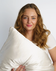 Anti-Acne Silk Pillowcase - White