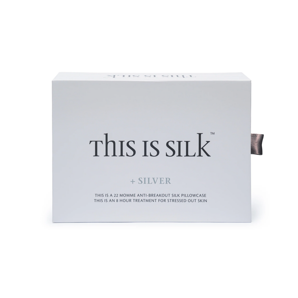 Anti-Acne Silk Pillowcase - White