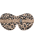 Silk Eye Mask In Leopard