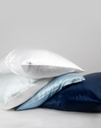 Navy Silk Pillowcase