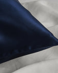 Navy Silk Pillowcase