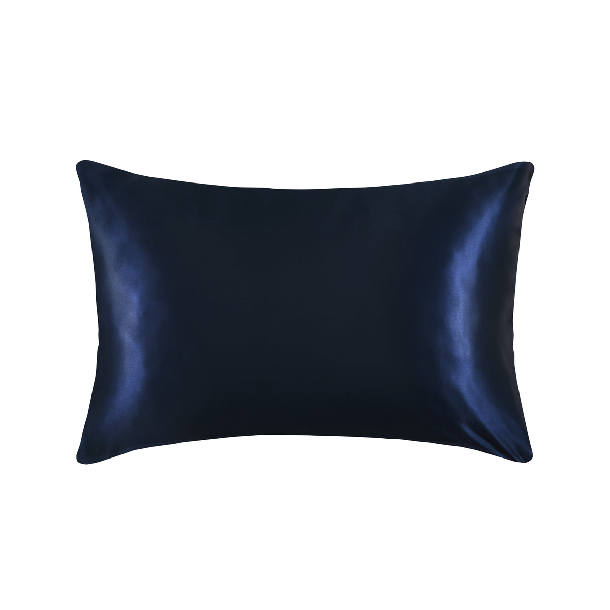 Navy Silk Pillowcase