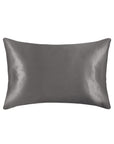 Tempest Grey Silk Pillowcase