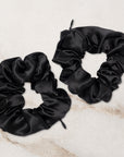 Secret Silk Scrunchies (Pair)