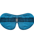 Silk Eye Mask in Persian Blue